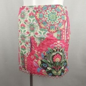 Boston Proper Floral skirt